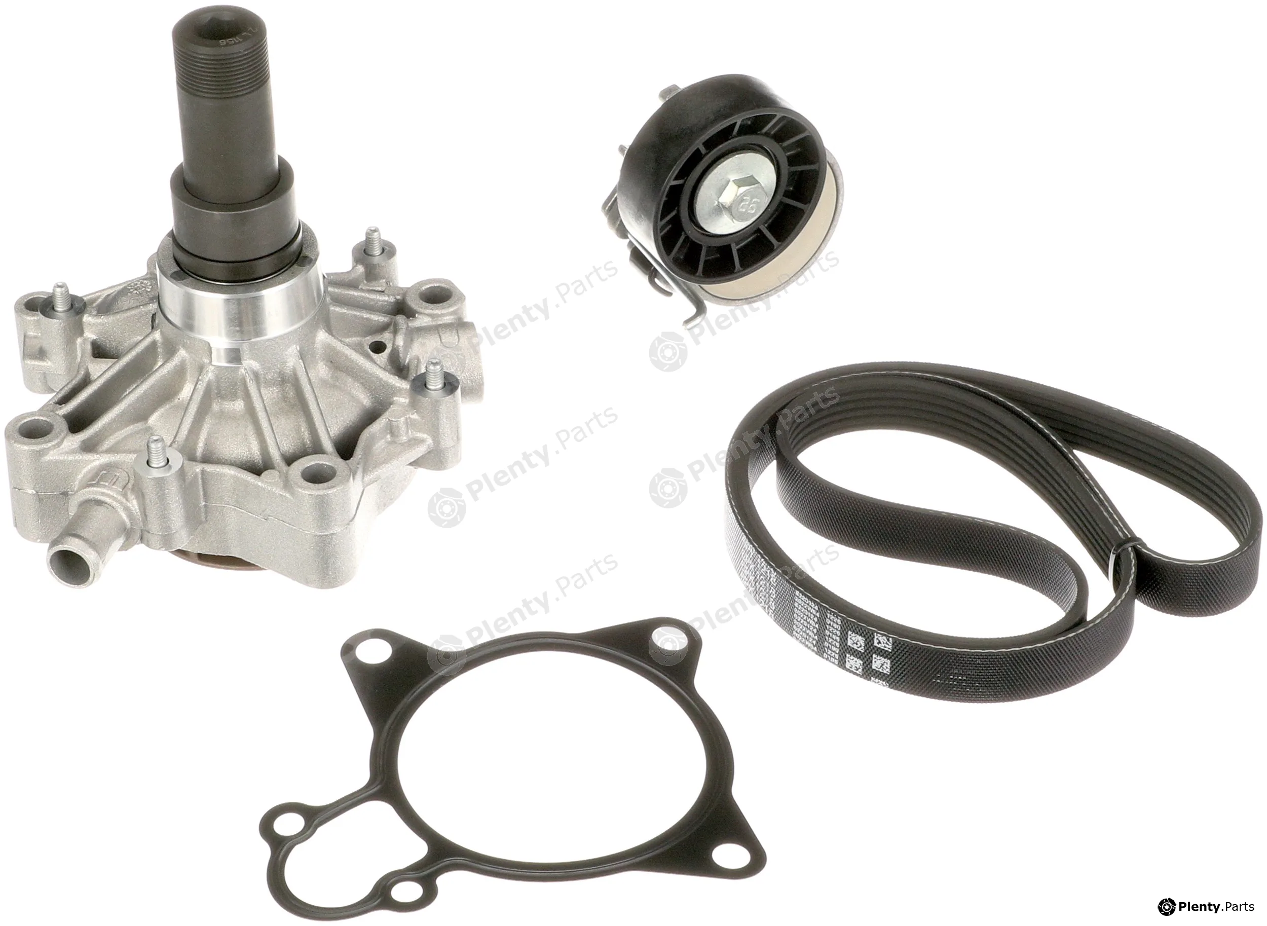 Gates KP56PK1218 — Water Pump + V-Ribbed Belt Kit Micro-V® Kit