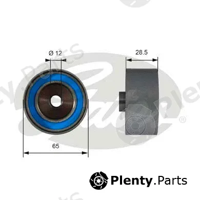 Gates T42081 — Deflection/Guide Pulley, timing belt PowerGrip®