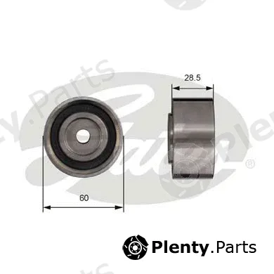 Gates T42003 — Deflection/Guide Pulley, timing belt PowerGrip®