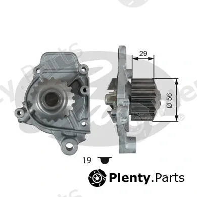 Gates WP0146 — Water Pump, engine cooling