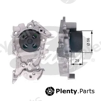 Gates WP0074 — Water Pump, engine cooling