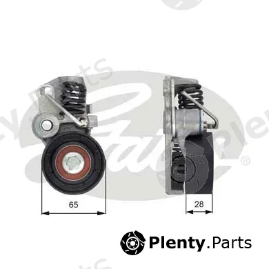 Gates T43167 — Tensioner Pulley, timing belt PowerGrip®