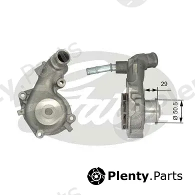 Gates WP0047 — Water Pump, engine cooling