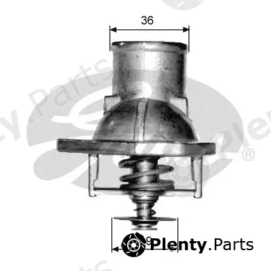 Gates TH15192G1 — Thermostat, coolant