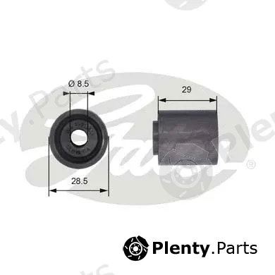 Gates T42045 — Deflection/Guide Pulley, timing belt PowerGrip®