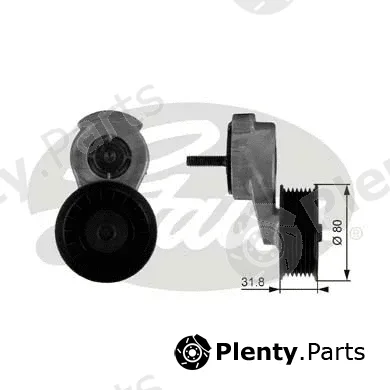 Gates T38116 — Belt Tensioner, V-ribbed belt DriveAlign®