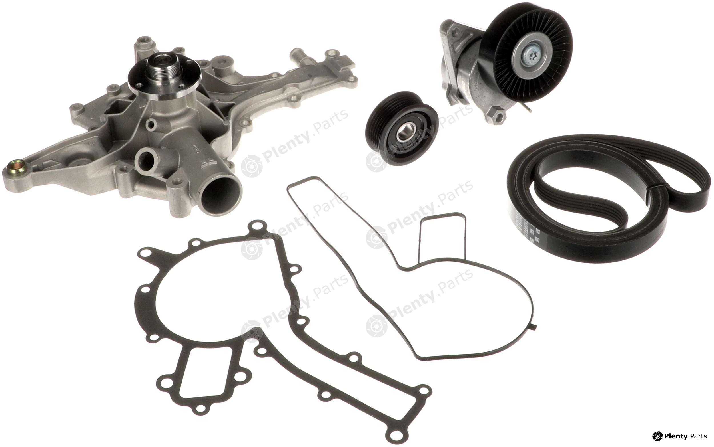 Gates KP16PK2390 — Water Pump + V-Ribbed Belt Kit Micro-V® Kit