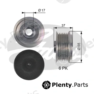 Gates OAP7148 — Alternator Freewheel Clutch DriveAlign®