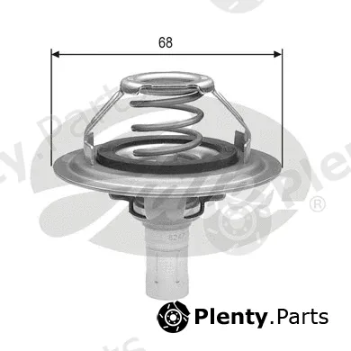 Gates TH23080G1 — Thermostat, coolant