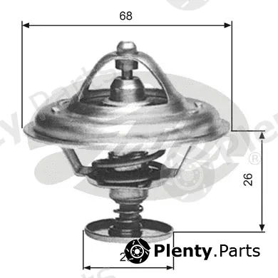 Gates TH08983G1 — Thermostat, coolant