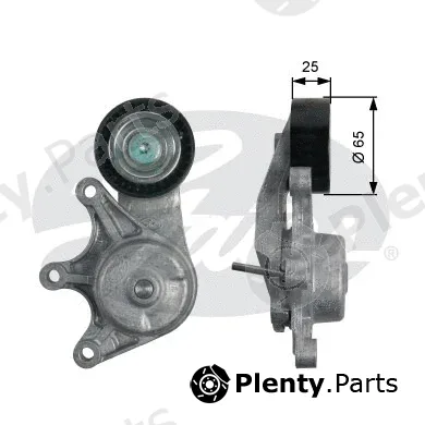 Gates T39191 — Belt Tensioner, V-ribbed belt DriveAlign®