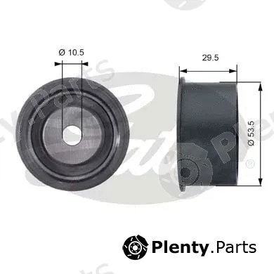 Gates T42165 — Deflection/Guide Pulley, timing belt PowerGrip®