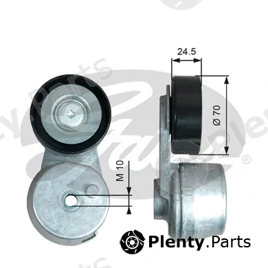Gates T39375 — Belt Tensioner, V-ribbed belt DriveAlign®