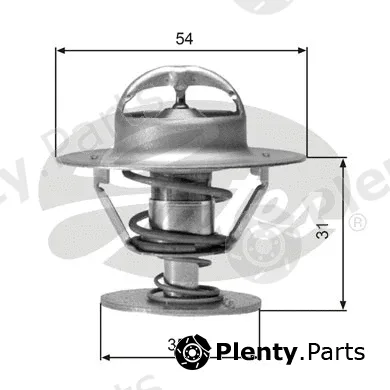 Gates TH00682G1 — Thermostat, coolant