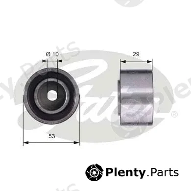 Gates T42059 — Deflection/Guide Pulley, timing belt PowerGrip®