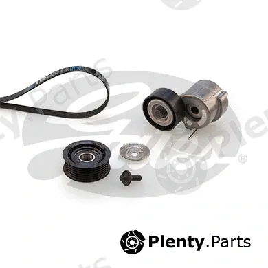 Gates K016PK1393XS — V-Ribbed Belt Set Micro-V® Kit UNIQUE FIT