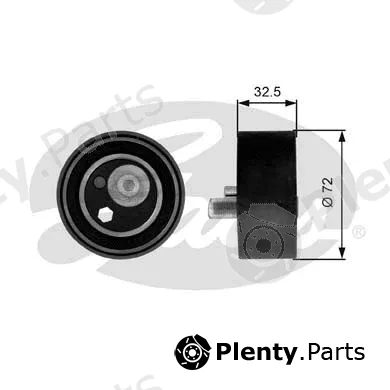 Gates T41082 — Tensioner Pulley, timing belt PowerGrip®