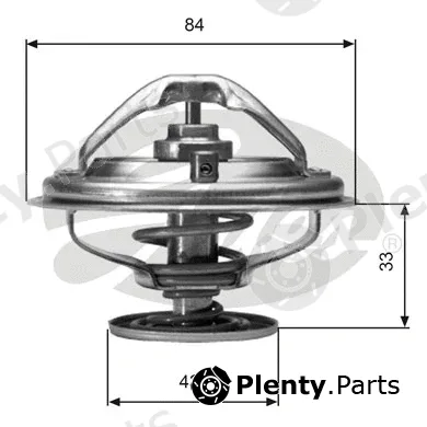 Gates TH06582G1 — Thermostat, coolant