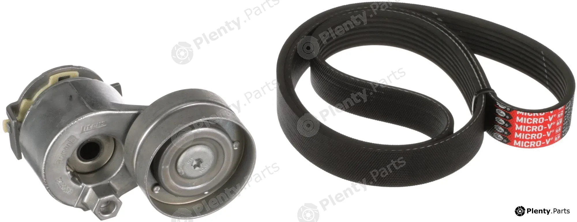 Gates K017PK1125 — V-Ribbed Belt Set Micro-V® Kit