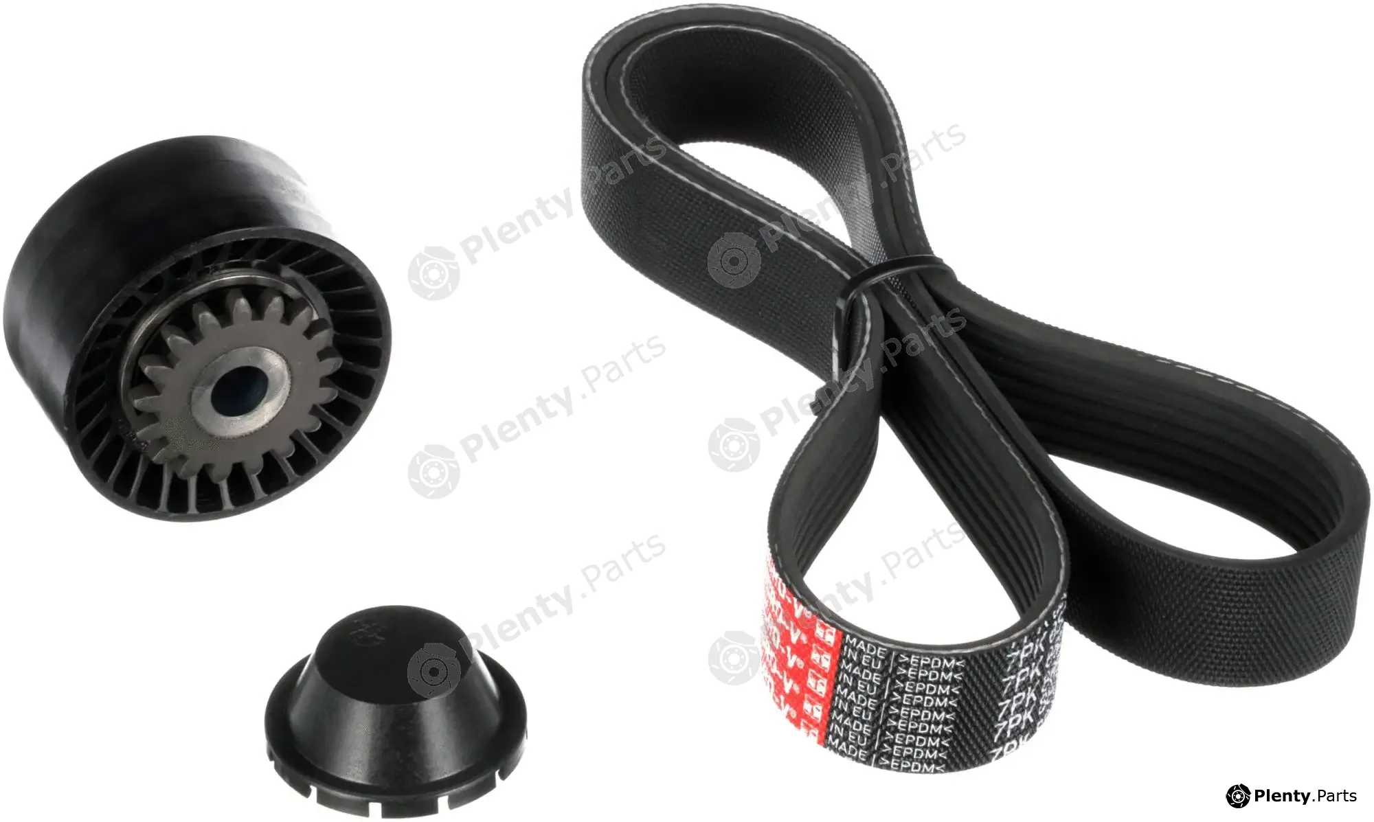 Gates K017PK880 — V-Ribbed Belt Set Micro-V® Kit