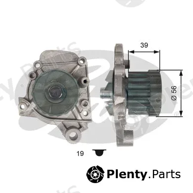Gates WP0097 — Water Pump, engine cooling