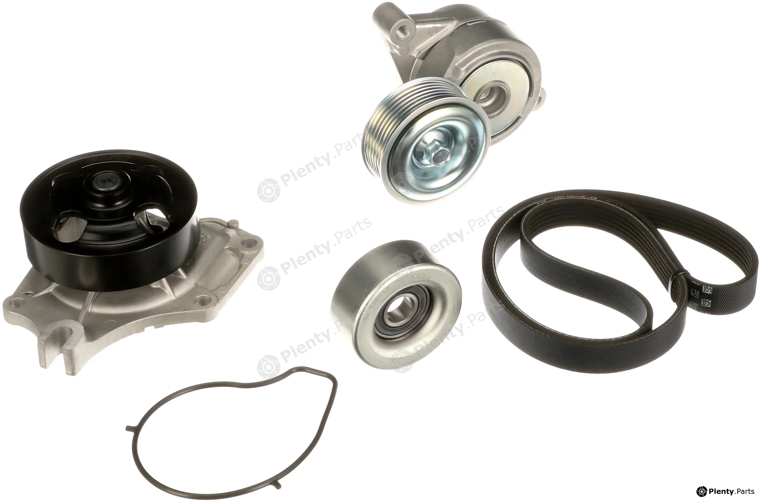 Gates KP36PK2013 — Water Pump + V-Ribbed Belt Kit Micro-V® Kit