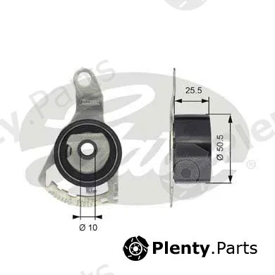 Gates T43056 — Tensioner Pulley, timing belt PowerGrip®
