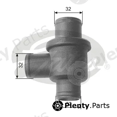 Gates TH15587 — Thermostat, coolant
