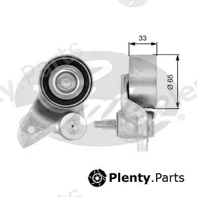 Gates T41086 — Tensioner Pulley, timing belt PowerGrip®