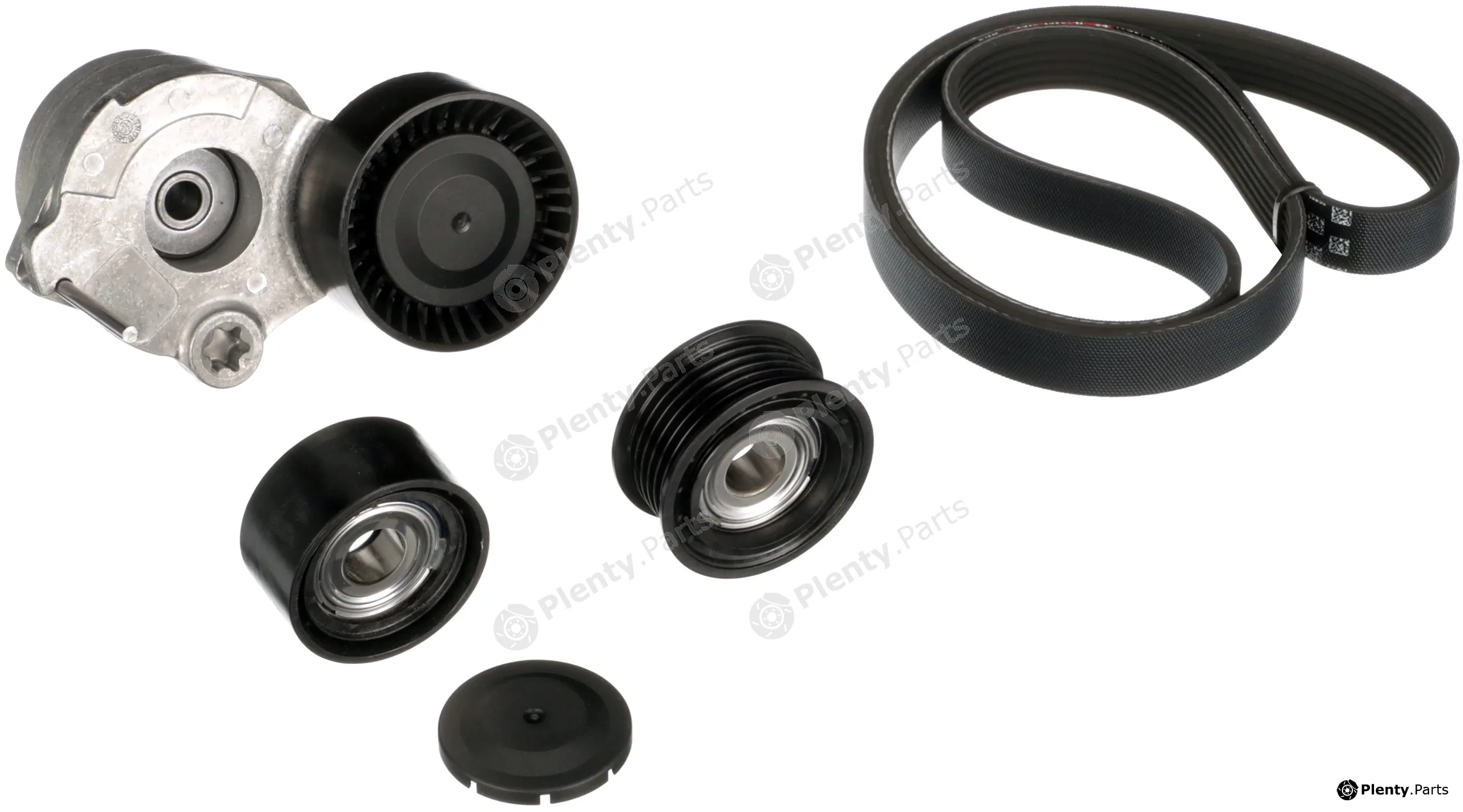 Gates K136PK2460 — V-Ribbed Belt Set Micro-V® Kit