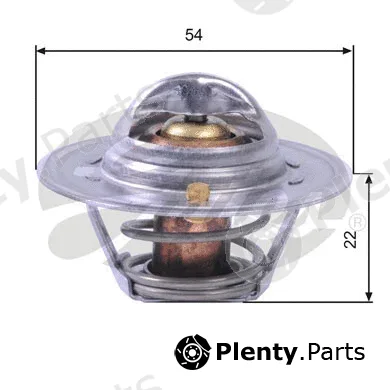 Gates TH12888G1 — Thermostat, coolant