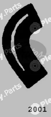 Gates 2001 — Radiator Hose
