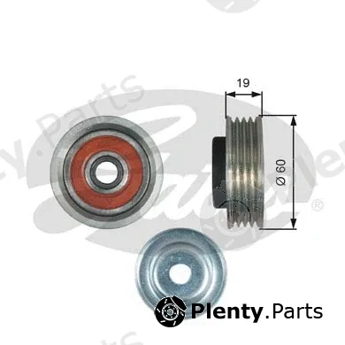 Gates T39181 — Tensioner Pulley, V-ribbed belt DriveAlign®