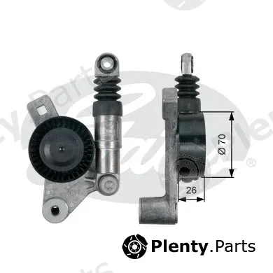 Gates T39132 — Belt Tensioner, V-ribbed belt DriveAlign®
