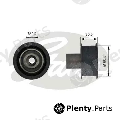 Gates T42079 — Deflection/Guide Pulley, timing belt PowerGrip®