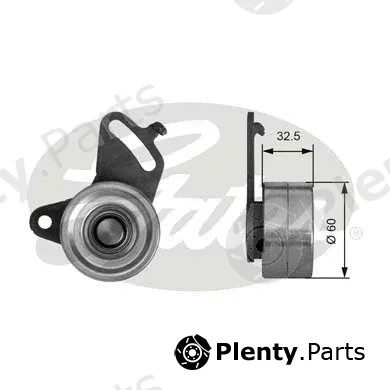 Gates T41068 — Tensioner Pulley, timing belt PowerGrip®