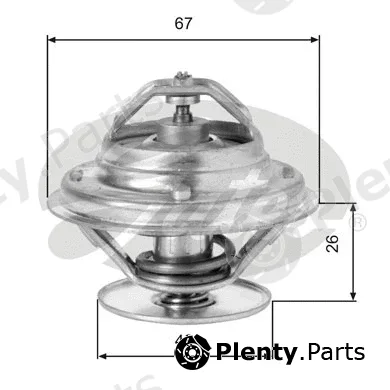Gates TH05586G1 — Thermostat, coolant
