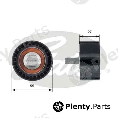 Gates T42150 — Deflection/Guide Pulley, timing belt PowerGrip®