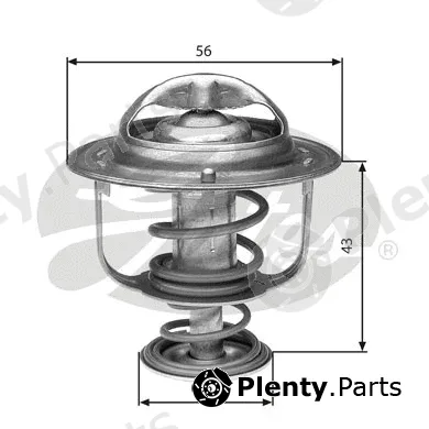 Gates TH31388G1 — Thermostat, coolant