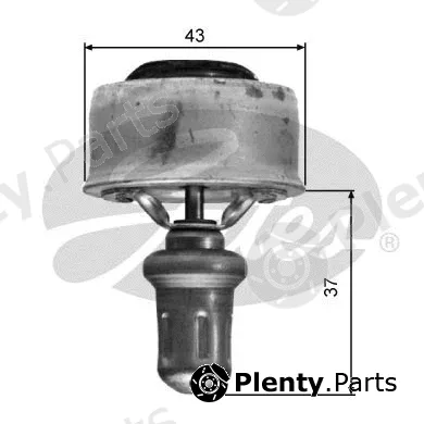 Gates TH01489 — Thermostat, coolant