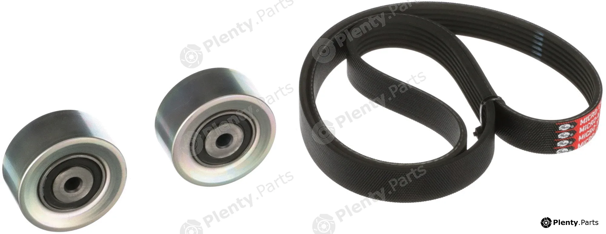 Gates K016PK1123 — V-Ribbed Belt Set Micro-V® Kit