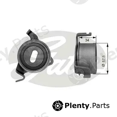 Gates T41052 — Tensioner Pulley, timing belt PowerGrip®