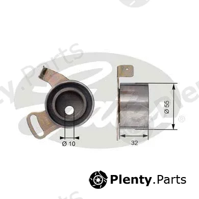 Gates T41168 — Tensioner Pulley, timing belt PowerGrip®