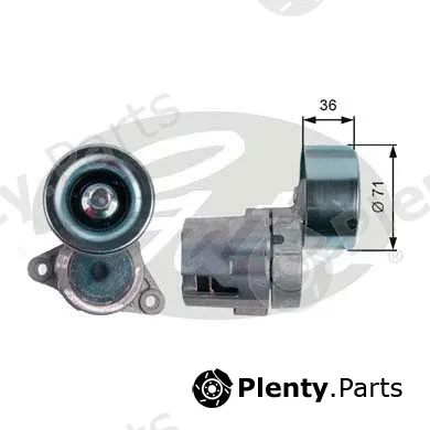 Gates T39133 — Belt Tensioner, V-ribbed belt DriveAlign®