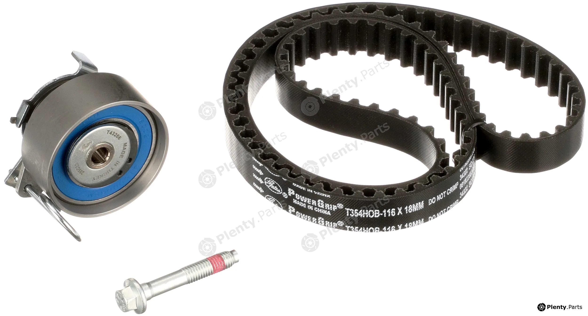 Gates K01T354HOB — Timing Belt Kit PowerGrip®