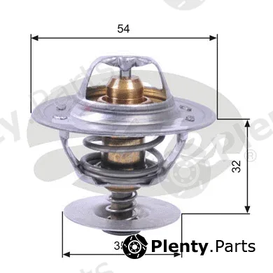 Gates TH11287G1 — Thermostat, coolant