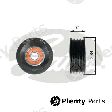 Gates T36425 — Deflection/Guide Pulley, V-ribbed belt DriveAlign®