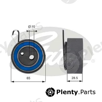 Gates T43144 — Tensioner Pulley, timing belt PowerGrip®