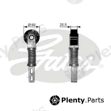 Gates T38355 — Belt Tensioner, V-ribbed belt DriveAlign®