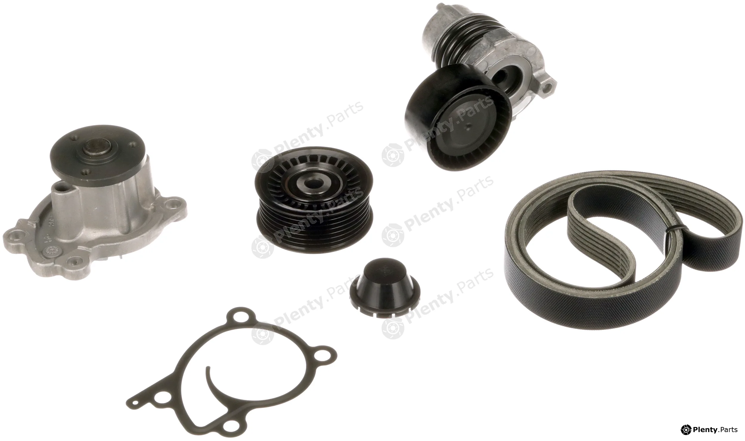 Gates KP17PK1570 — Water Pump + V-Ribbed Belt Kit Micro-V® Kit